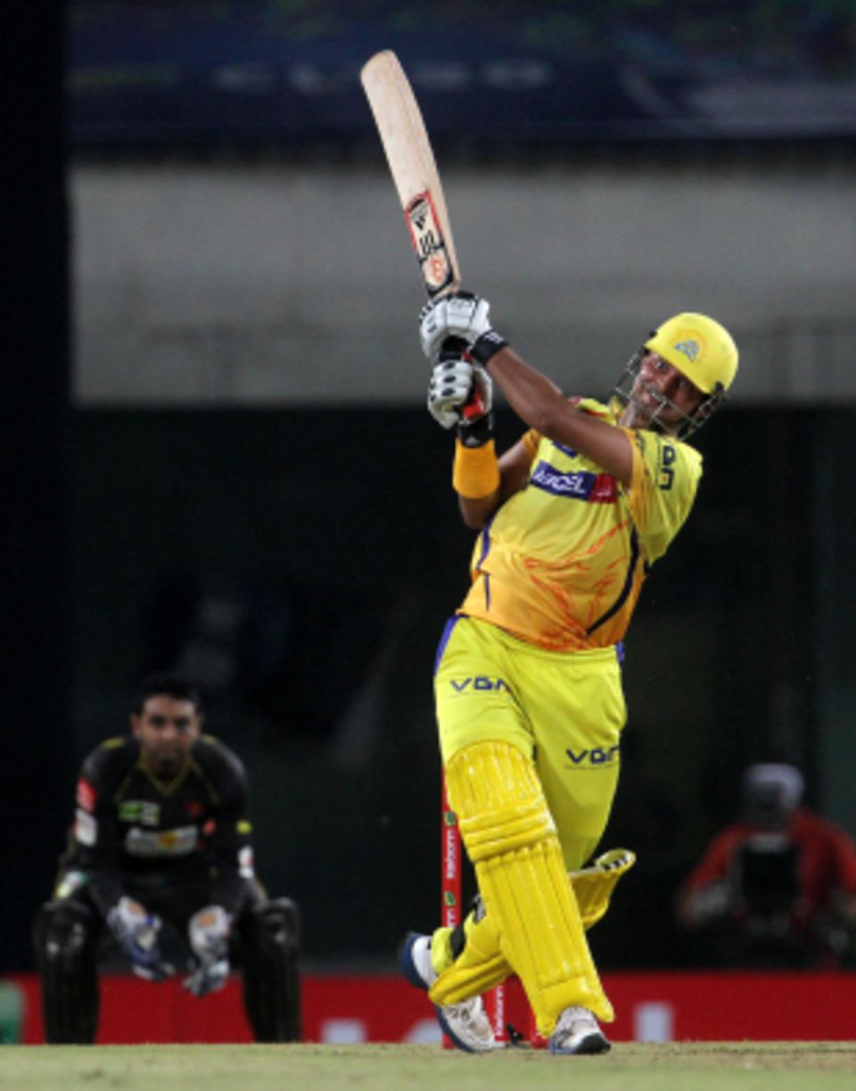Suresh Raina was one of four players retained by Chennai Super Kings in 2011