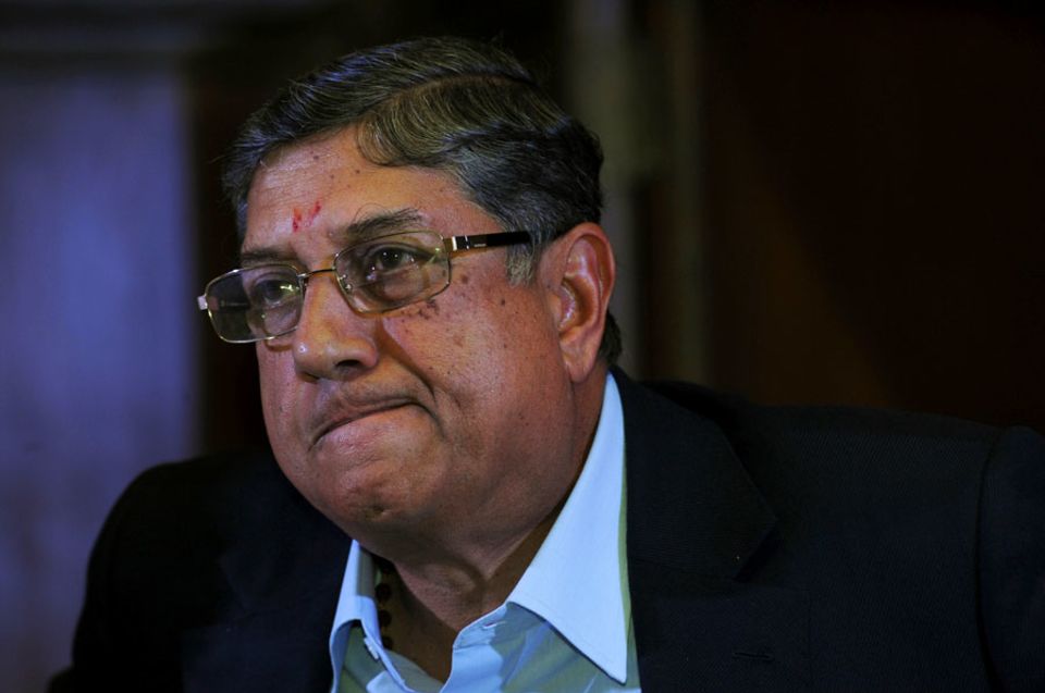 The Supreme Court of India has said N Srinivasan cannot seek re-election till the probe into the IPL corruption scandal is complete
