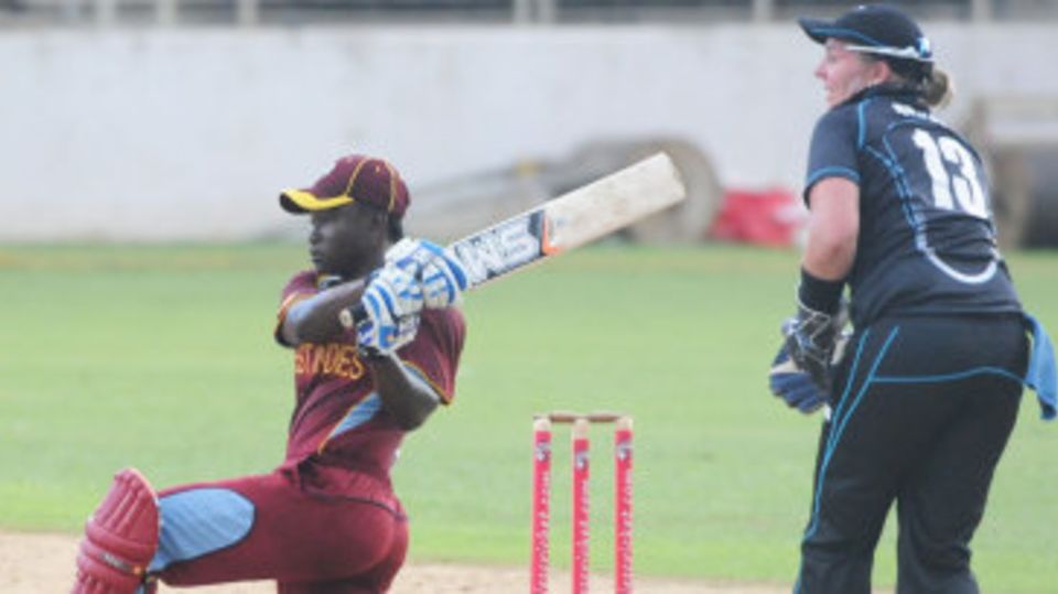Deandra Dottin led the West Indies chase with a 66-ball 65