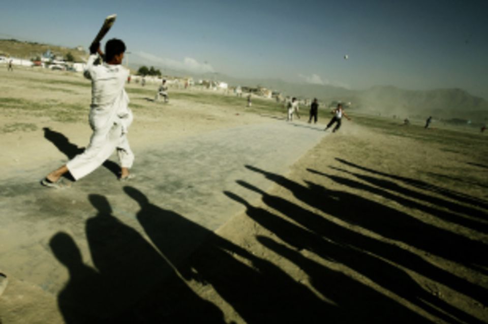 Cricket is now firmly established as a national sport in Afghanistan, and participation isn't restricted to Kabul and other urban areas