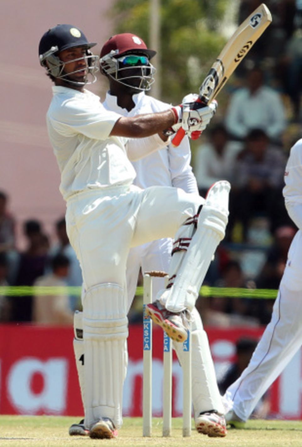 Cheteshwar Pujara is among nine batsmen to have scored three triple-tons or more