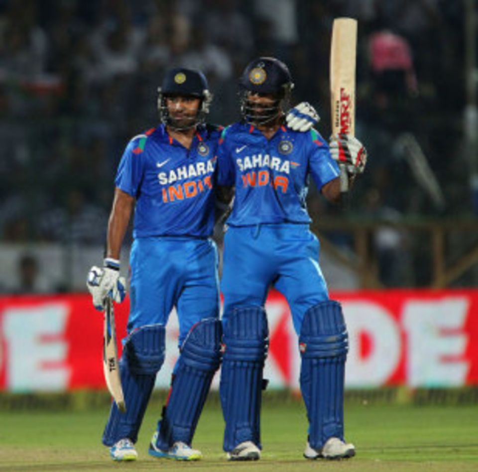India's openers put on 176 in 26.1 overs