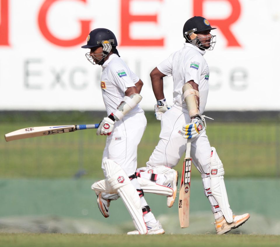 Jayawardene's strokes leave a great impression, while Sangakkara is more about the bottom line