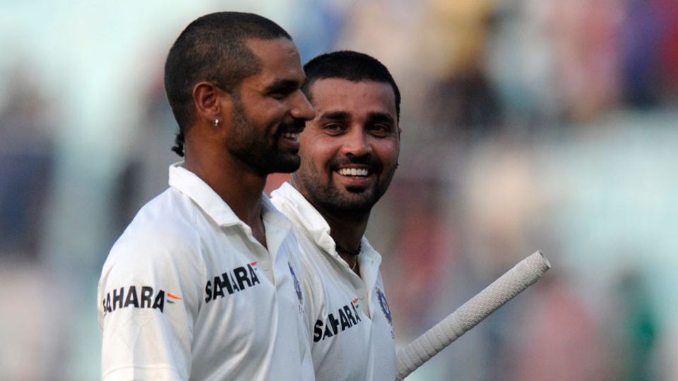 File photo: Murali Vijay and Shikhar Dhawan posted India's first 50-plus opening partnership in 35 away Test innings