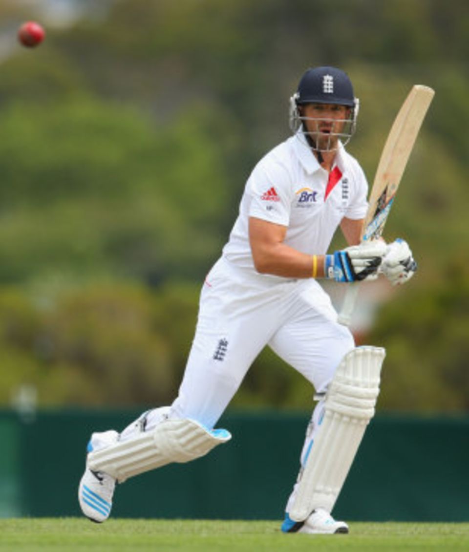 Matt Prior has a torn left calf