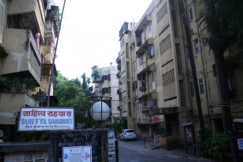 The Sahitya Sahawas colony, where Sachin Tendulkar lived as a child