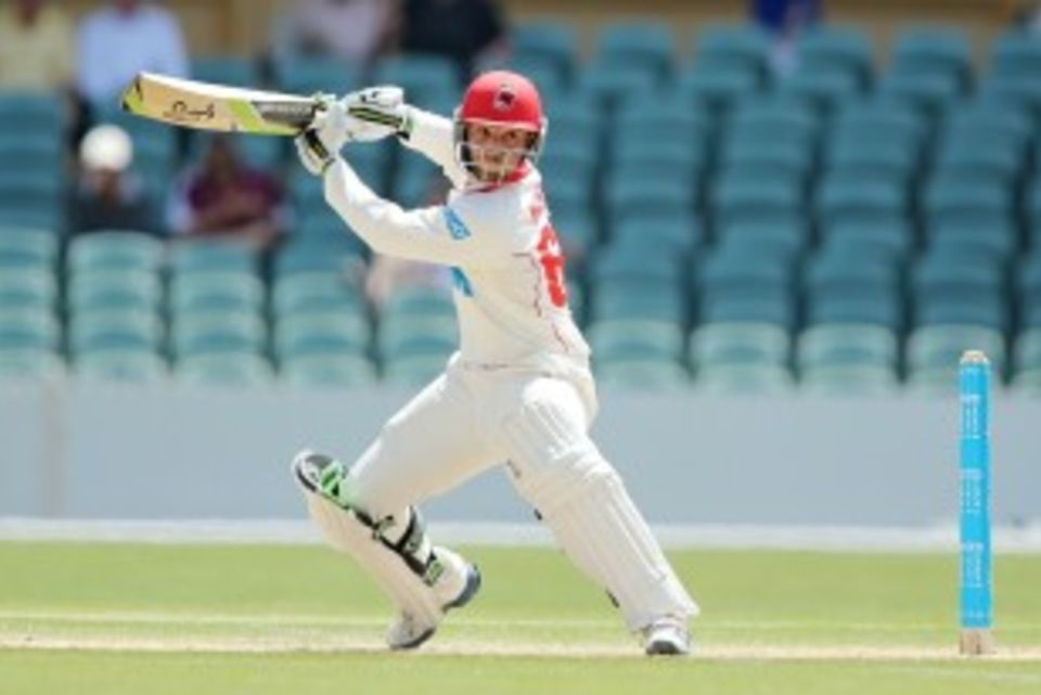 Phillip Hughes made his highest first-class score