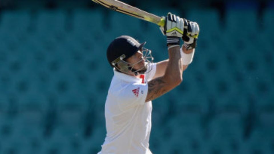Kevin Pietersen hit two sixes in his 57