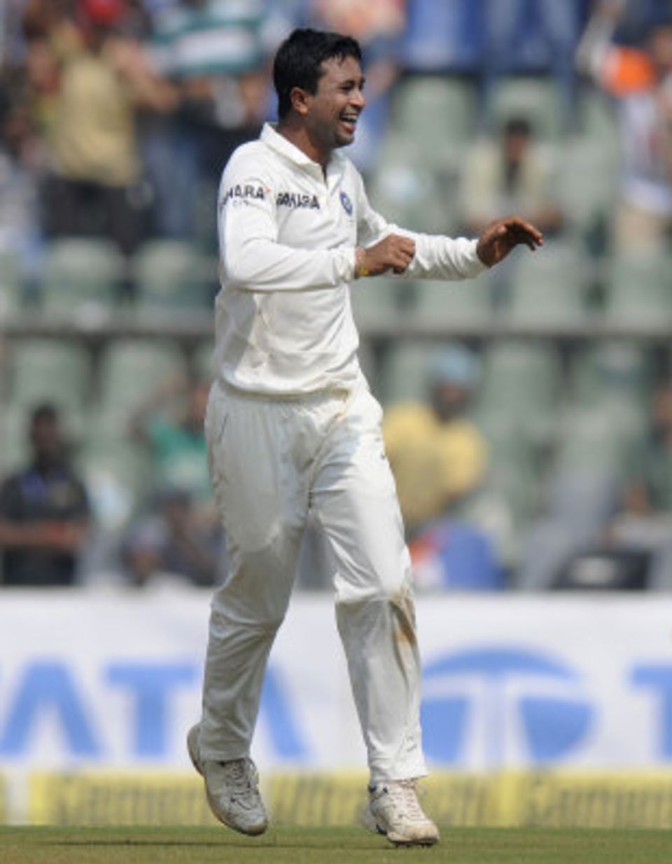 Pragyan Ojha took his sixth five-for to skittle out West Indies