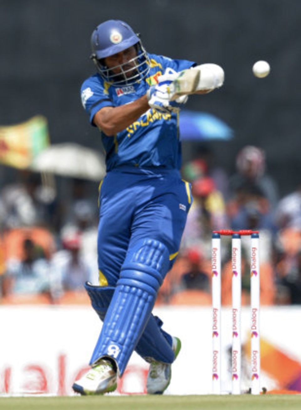 Tillakaratne Dilshan whacked eight fours during his 50-ball 53