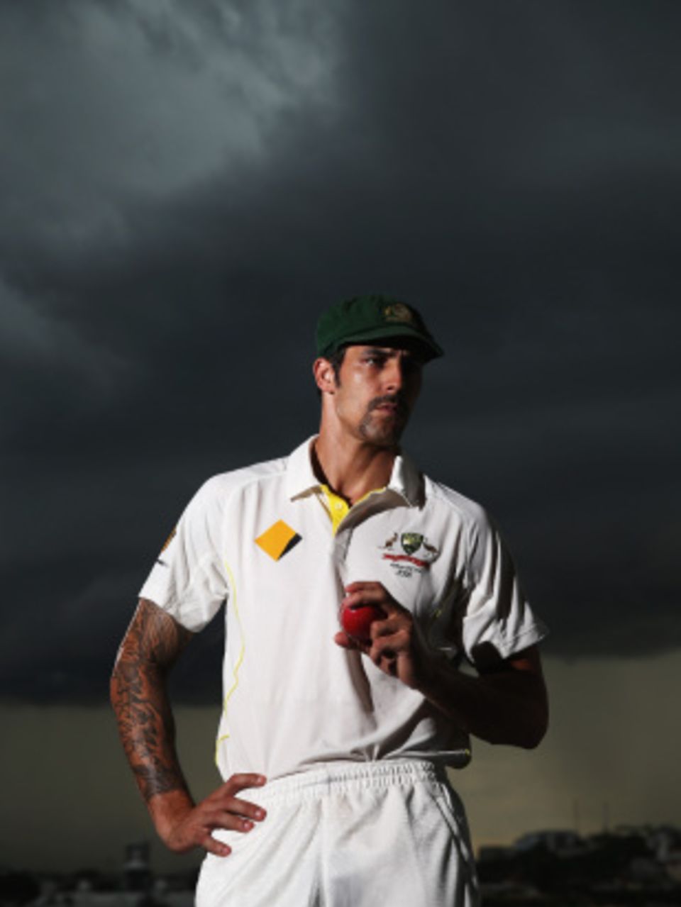 Mitchell Johnson has been talked up by the Australians, but he wouldn't have even been in the side if the frontline bowlers had been fit