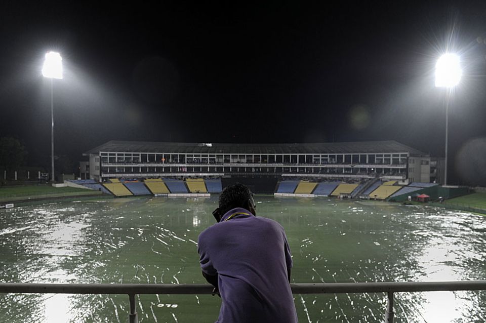The first T20 was another soggy affair