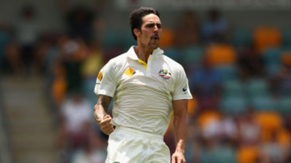 Mitchell Johnson shows he can levitate as well as bowl quickly
