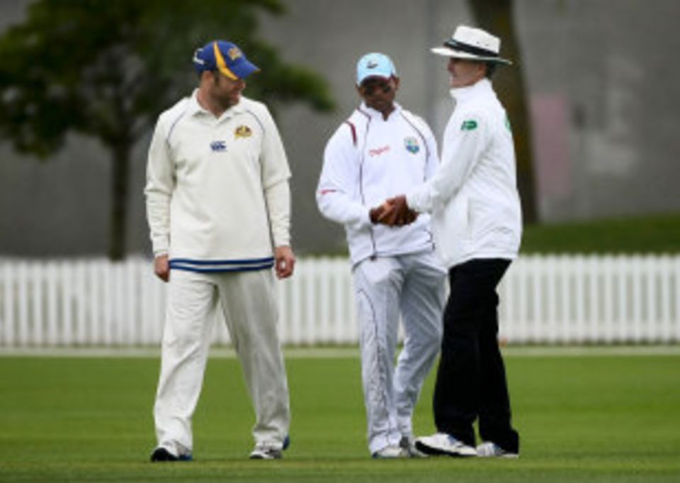 Shivnarine Chanderpaul is one of just two of the West Indies squad with Test experience in New Zealand