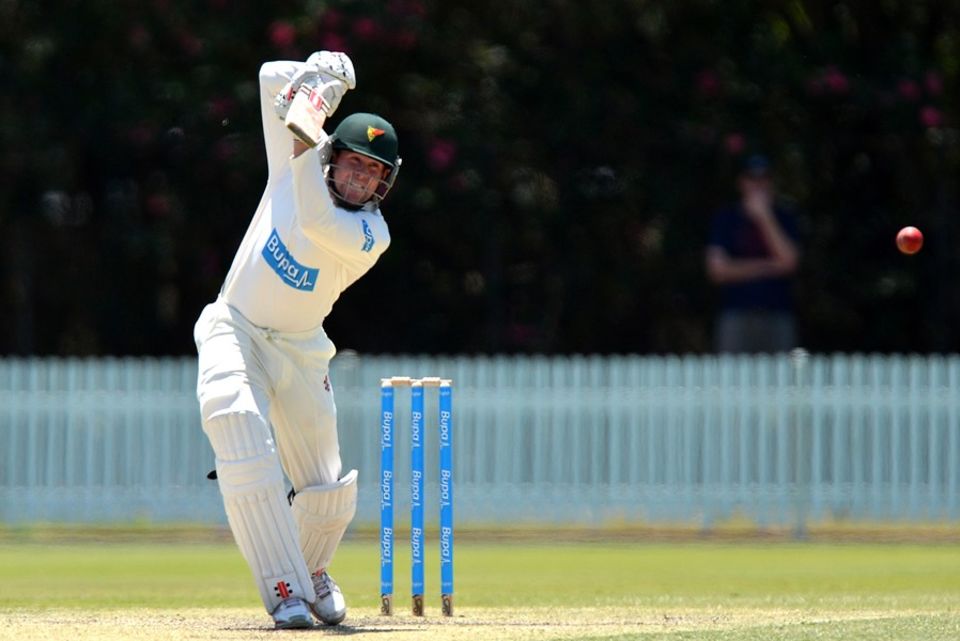 File photo: Ben Dunk scored a career-best 144 not out to lead Tasmania's charge