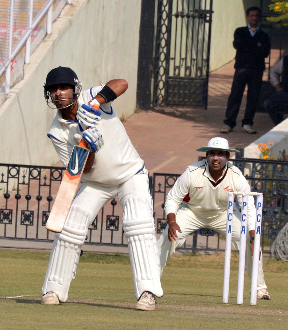 Punjab's Mandeep Singh scored 56 against Vidarbha