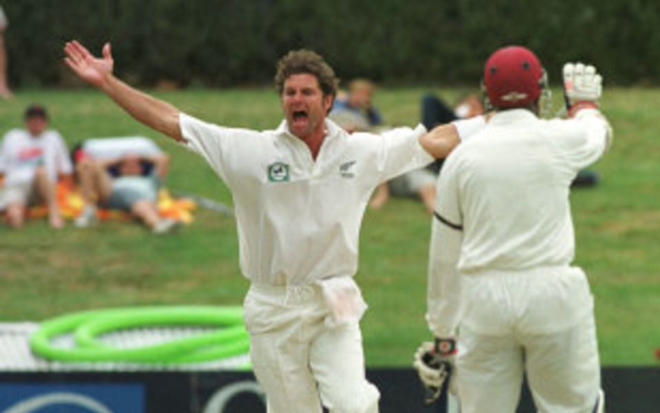 Chris Cairns: 72 in the first innings and 10 for 100 in the match