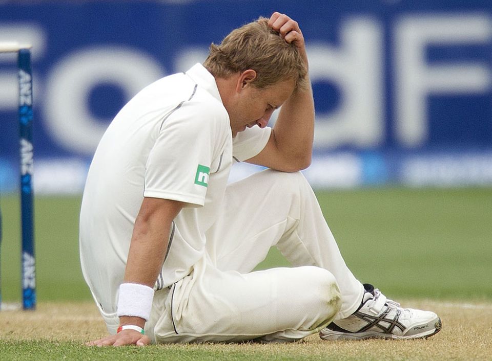 File photo: Neil Wagner's excellent figures of 10-3-39-5 were not enough for Otago