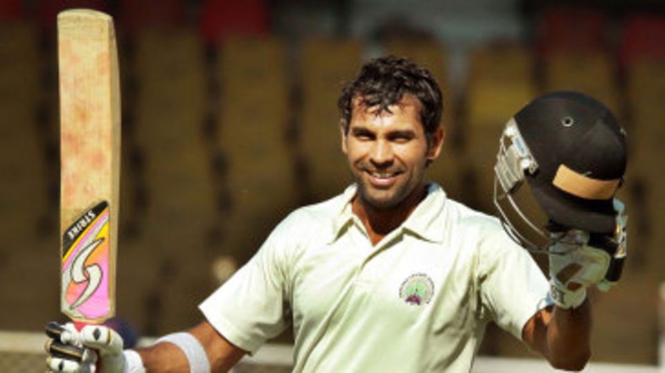 Sachin Rana is all smiles after getting a ton