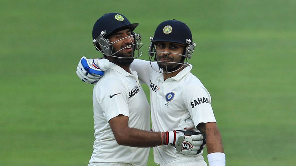 Virat Kohli said it wasn't difficult telling Cheteshwar Pujara about his stop-gap role