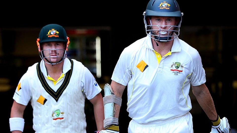 David Warner and Chris Rogers put on 200 runs for the first wicket, the ninth-highest opening partnership against India by any pair