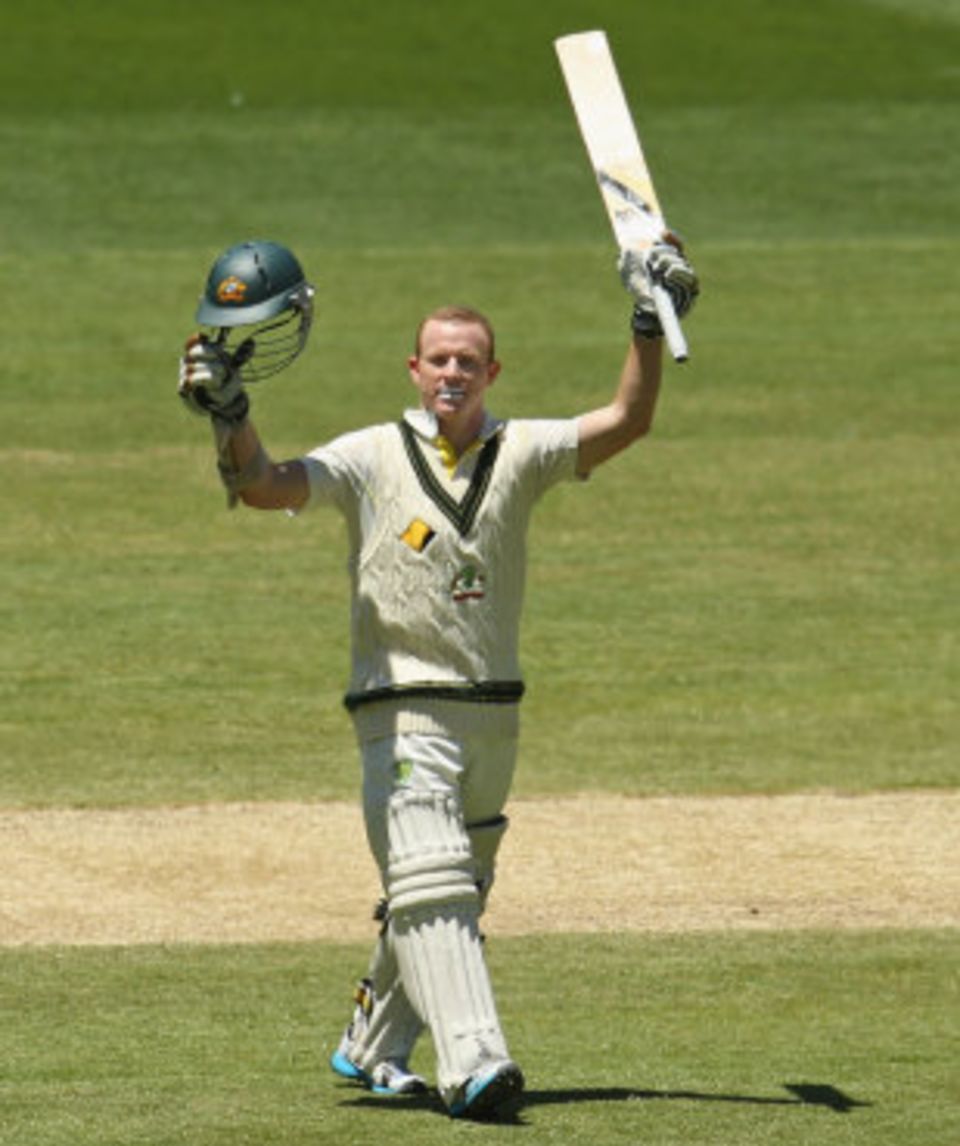 The MCG ton came on the back of hard graft and an aptitude to fight