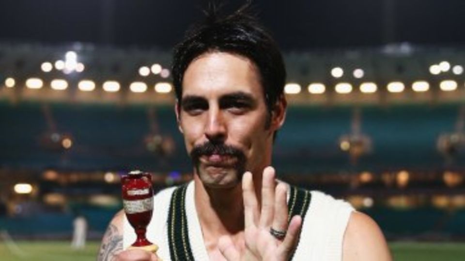 Mitchell Johnson says it's 5-0