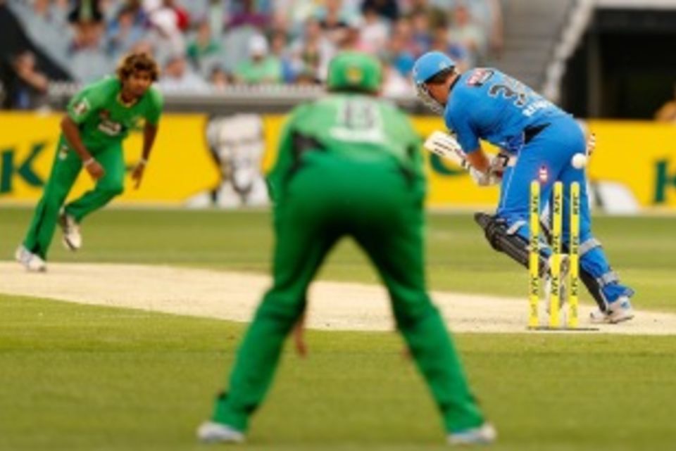 Lasith Malinga has been in action for the Melbourne Stars in the BBL