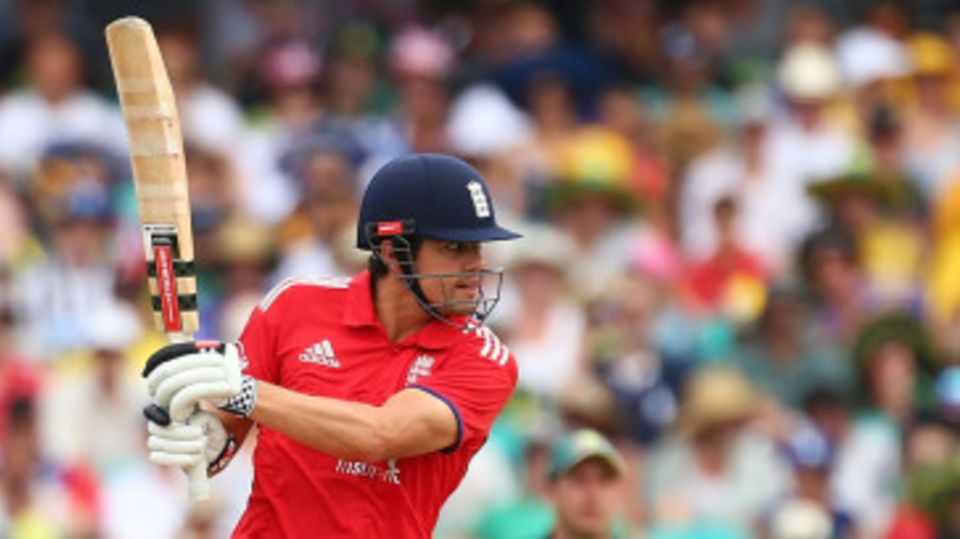 Alastair Cook enjoyed some brief respite from his troubles