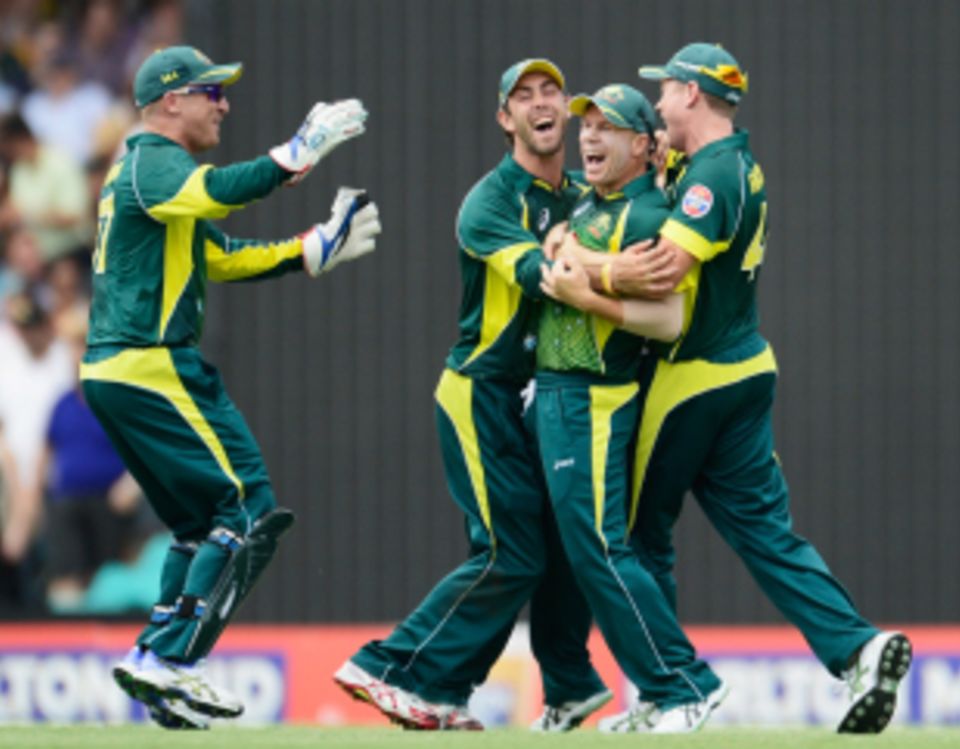 David Warner's run out of Ian Bell was one of three pieces of exceptional fielding Australia pulled off