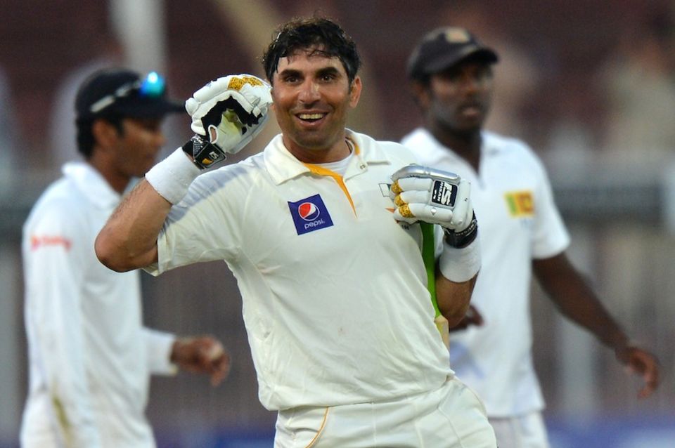 Misbah-ul-Haq: got glory this time to go with his guts