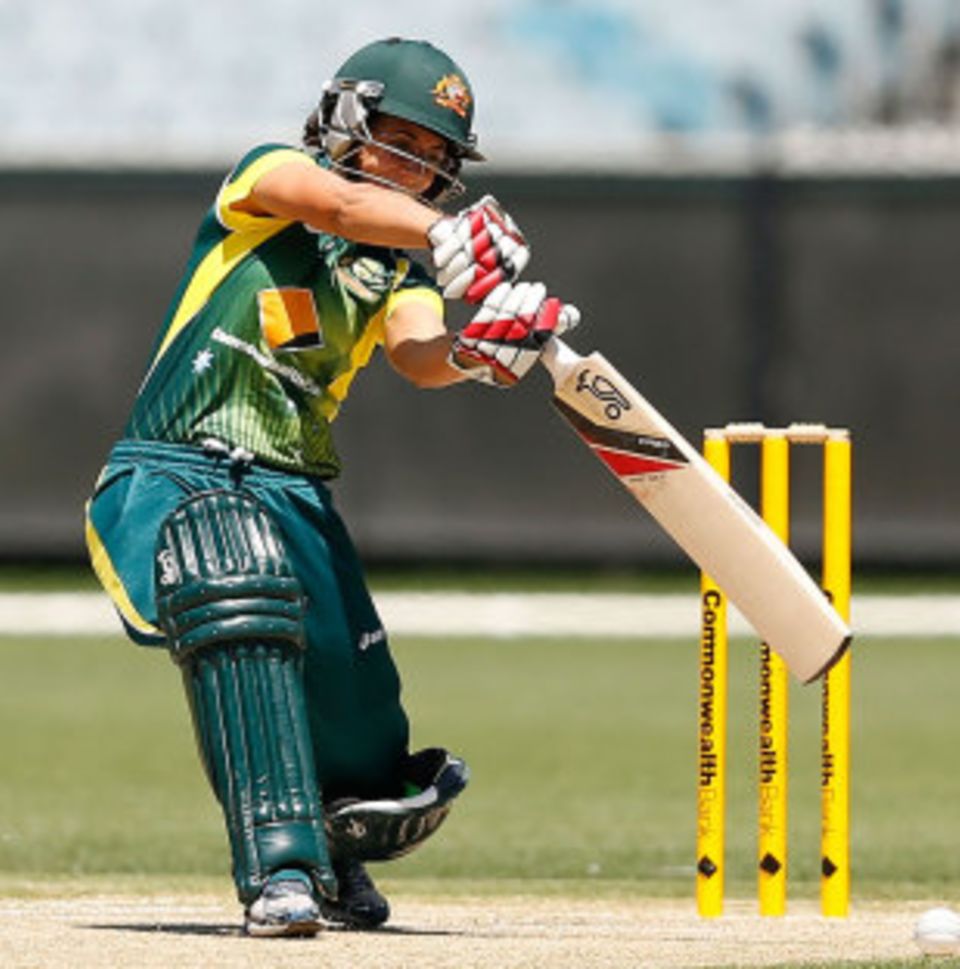 Nicole Bolton made the highest score by an Australian on debut in a women's ODI