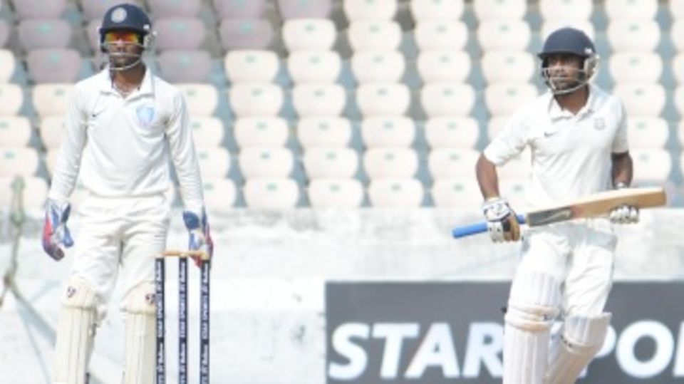 Ankit Bawne scored his third consecutive fifty