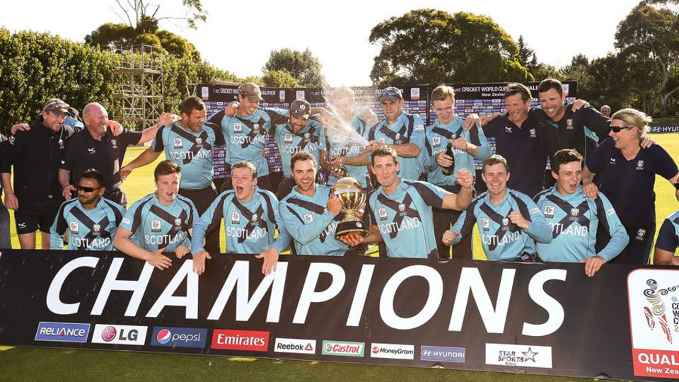 Scotland cricket was smiling again when they defeated UAE in the final of the World Cup Qualifier in Lincoln in February