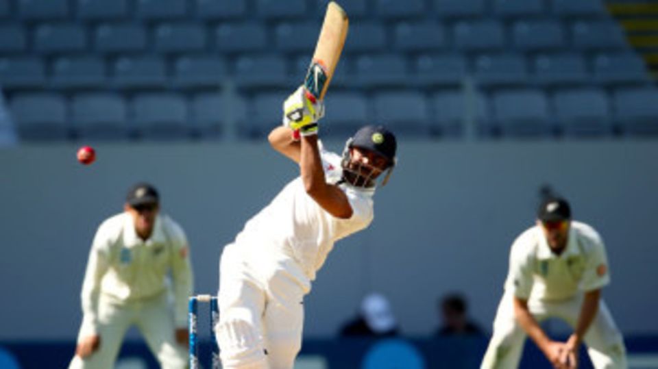 Ravindra Jadeja hits over the top