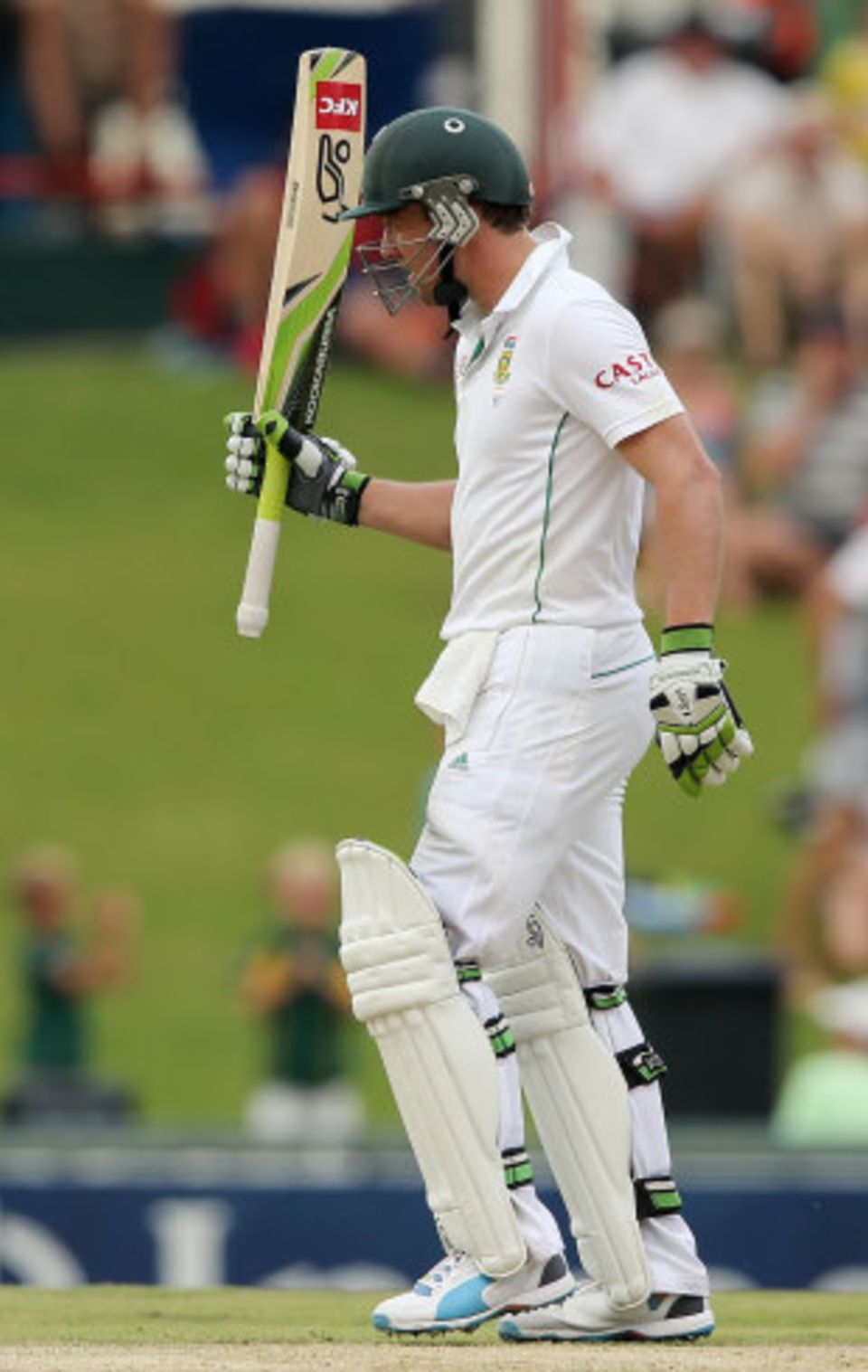 AB de Villiers was the only South Africa batsman to show any sort of control