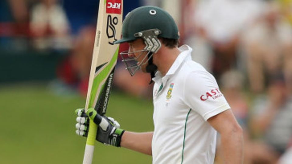 AB de Villiers was the only South Africa batsman to resist
