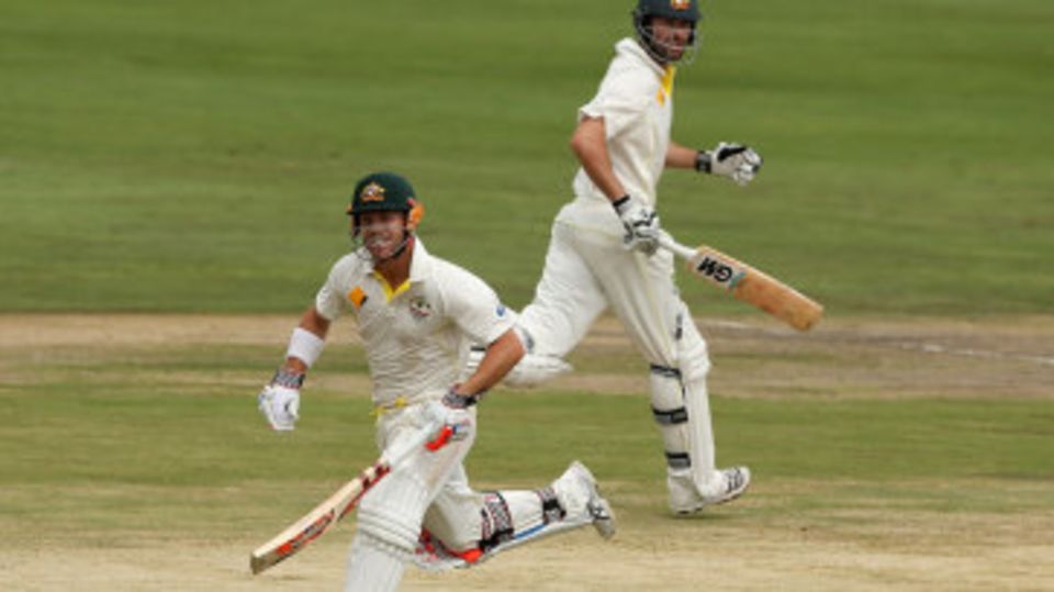 David Warner and Alex Doolan put on a 205-run stand