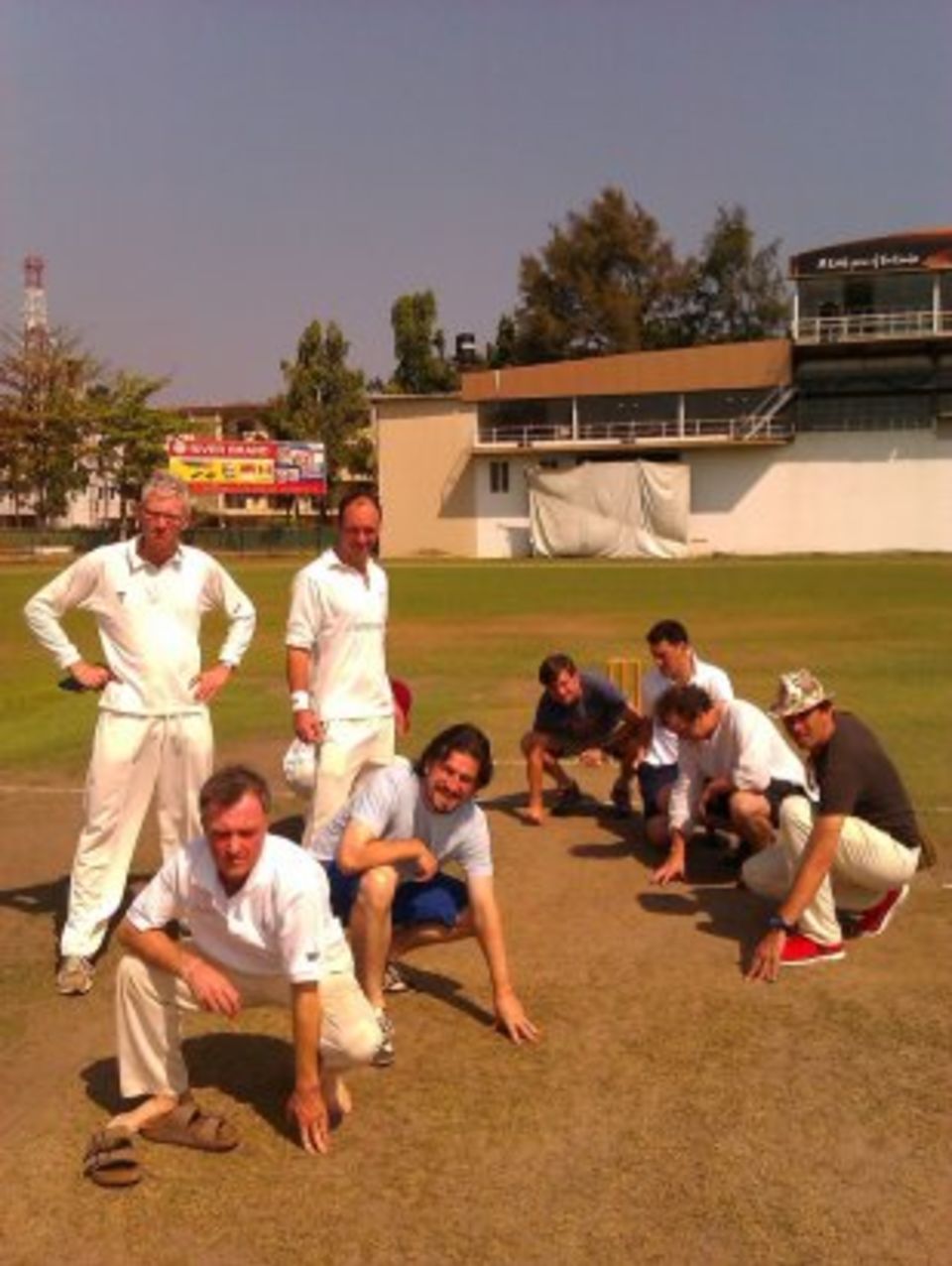 The authors read the entrails before a match