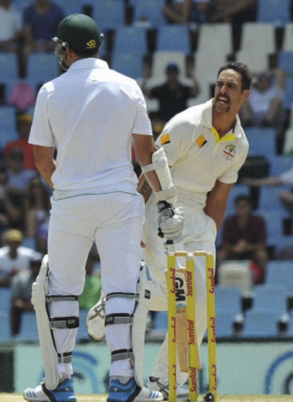 Mitchell Johnson was too good for South Africa, taking 12 wickets in the match