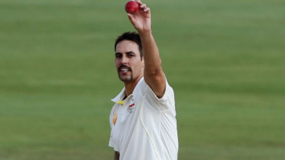 Mitchell Johnson collected his second five-for in the match