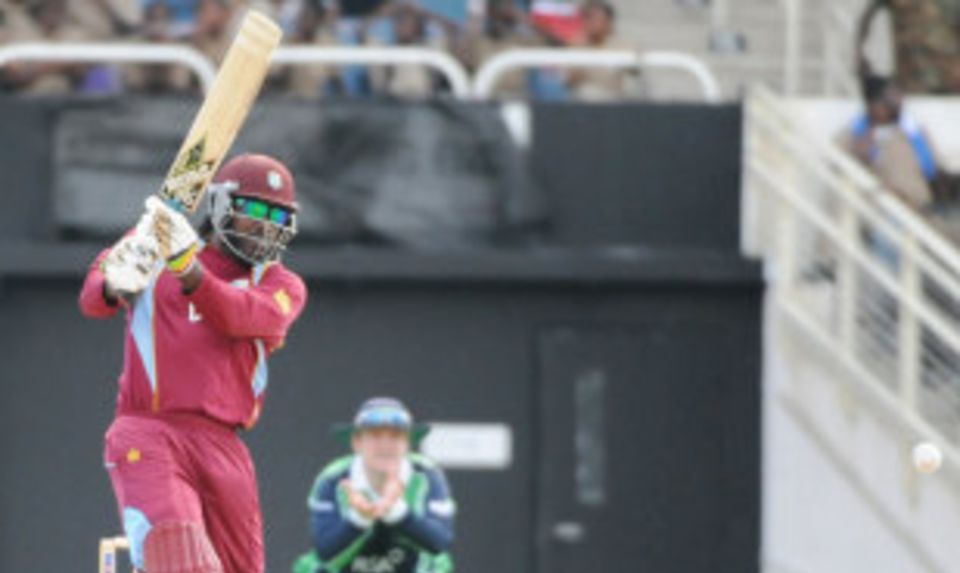 Chris Gayle's return to West Indies colours has been interrupted by another injury