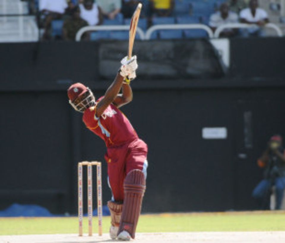Andre Fletcher top-scored with 19 in West Indies' innings but their bowlers did enough to secure victory