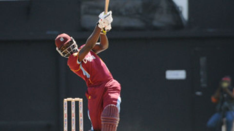 Andre Fletcher hit two sixes in his innings of 19