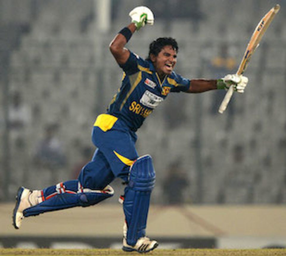 Kusal Perera made sure Sri Lanka didn't feel the absence of their three most experienced batsmen