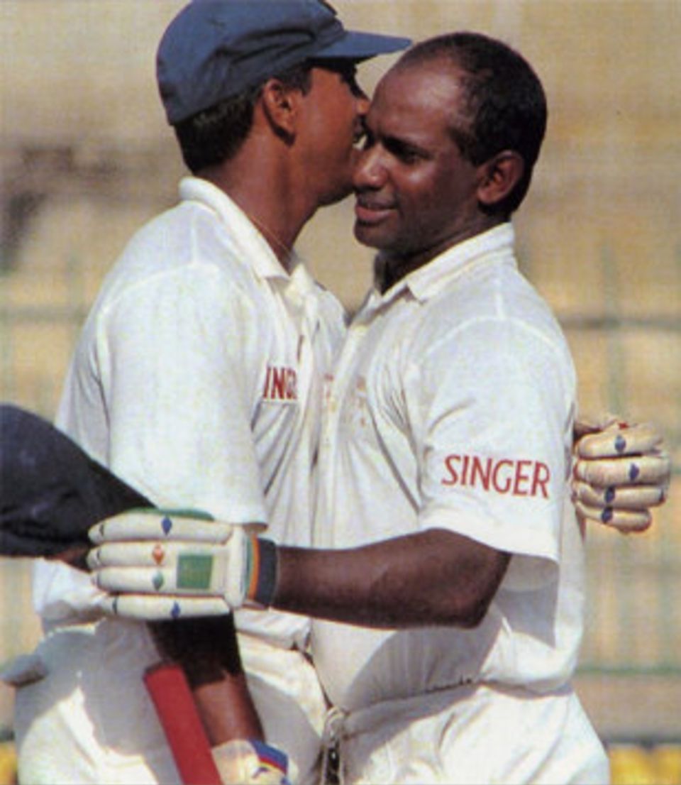 Jayasuriya rates his 340, during a record stand of 576 with Roshan Mahanama, as his best Test innings