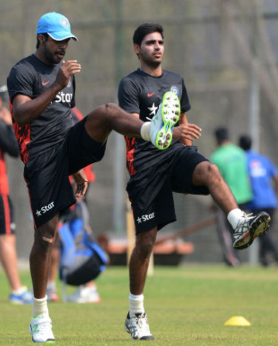 The other contenders: Varun Aaron and Bhuvneshwar Kumar will need to strike a good rhythm together
