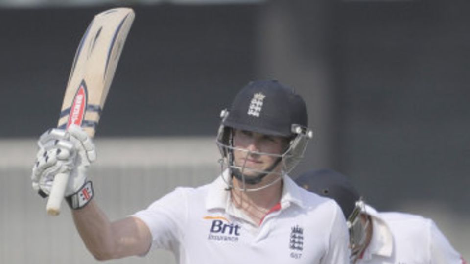 Chris Woakes steadied England Lions with an unbeaten 84