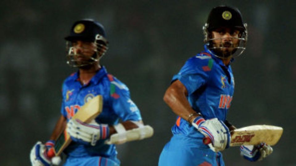 Virat Kohli and Ajinkya Rahane put on 213 runs for the third wicket