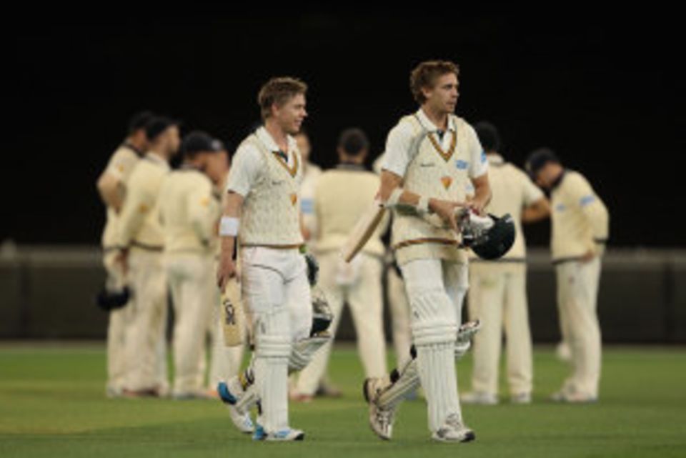 The eighth wicket pair of Xavier Doherty and Luke Butterworth batted for 48 overs to secure a draw